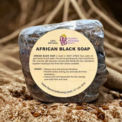 African Black Soap Bar