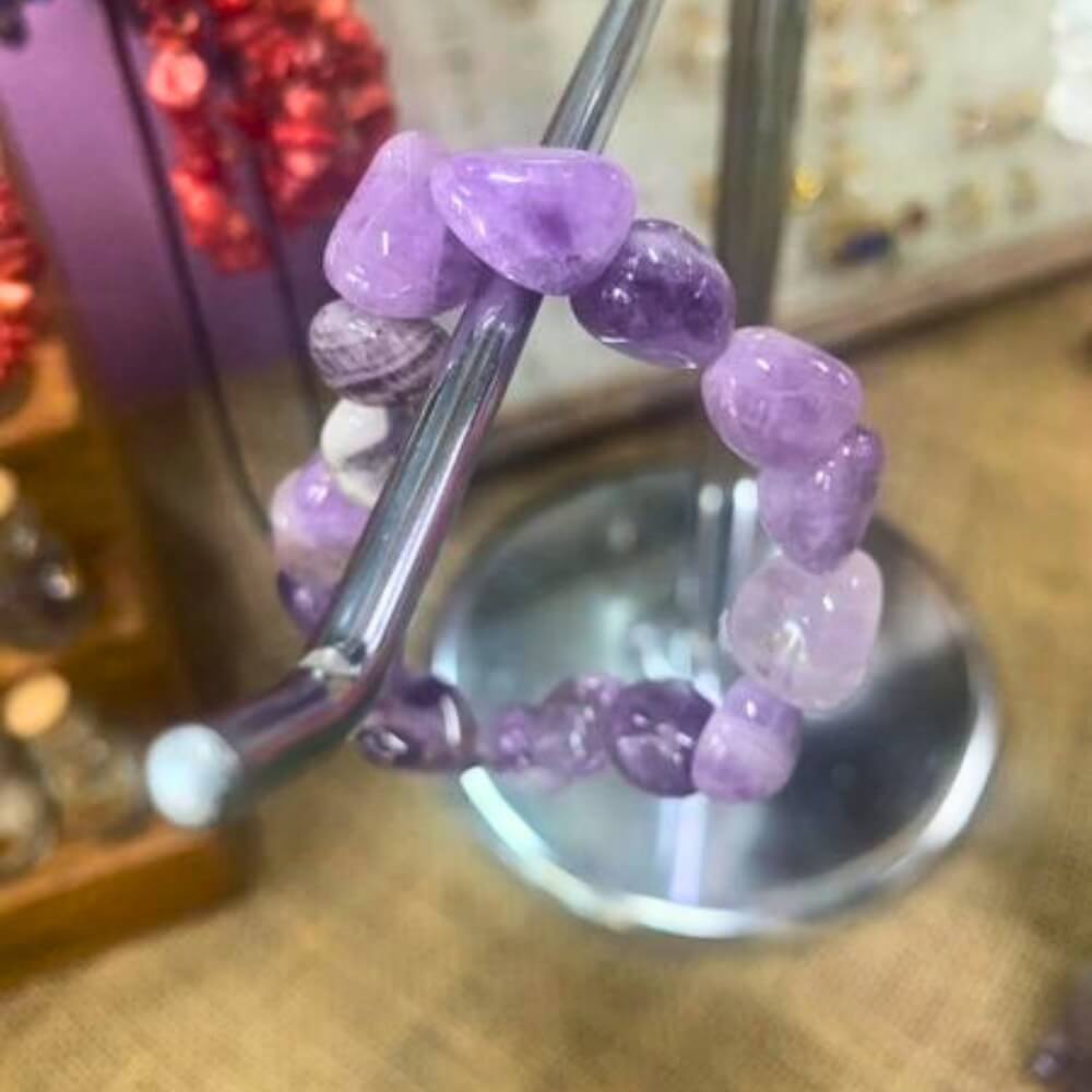 Amethyst Stone Bracelet #1