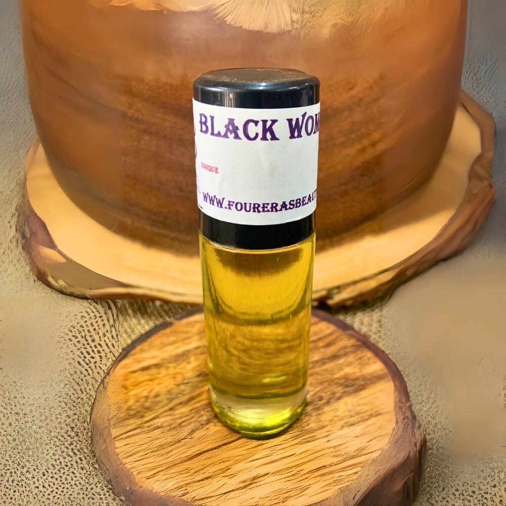 Black Woman Unique Body Oil